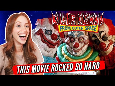 First Time Watching KILLER KLOWNS FROM OUTER SPACE Reaction... THIS MOVIE ROCKED