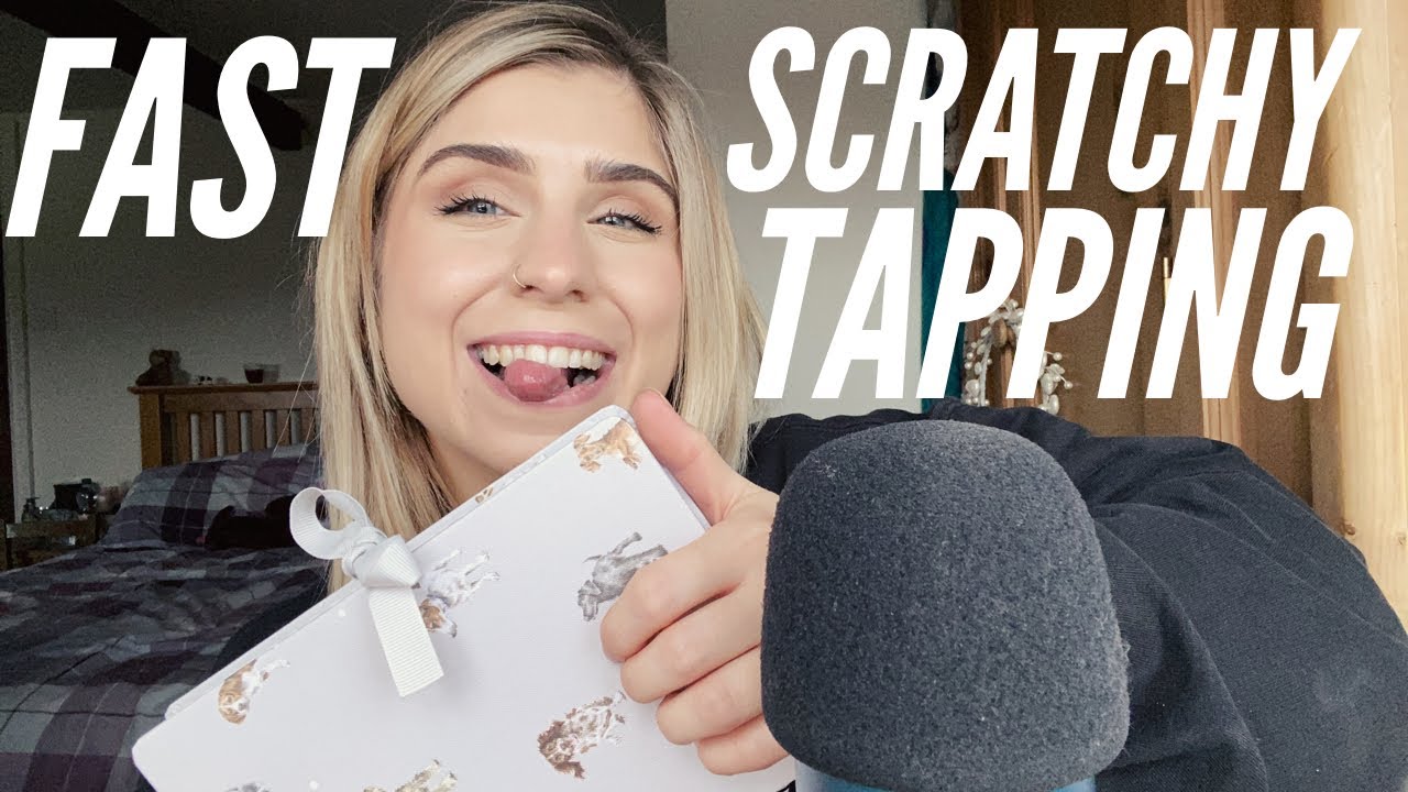 ASMR | FAST SCRATCHY-TAPPING! ⚡️✨