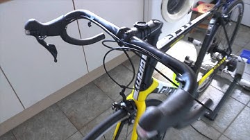 How to install internal cable on Giant TCR carbon fibre frame  - rear derailleur