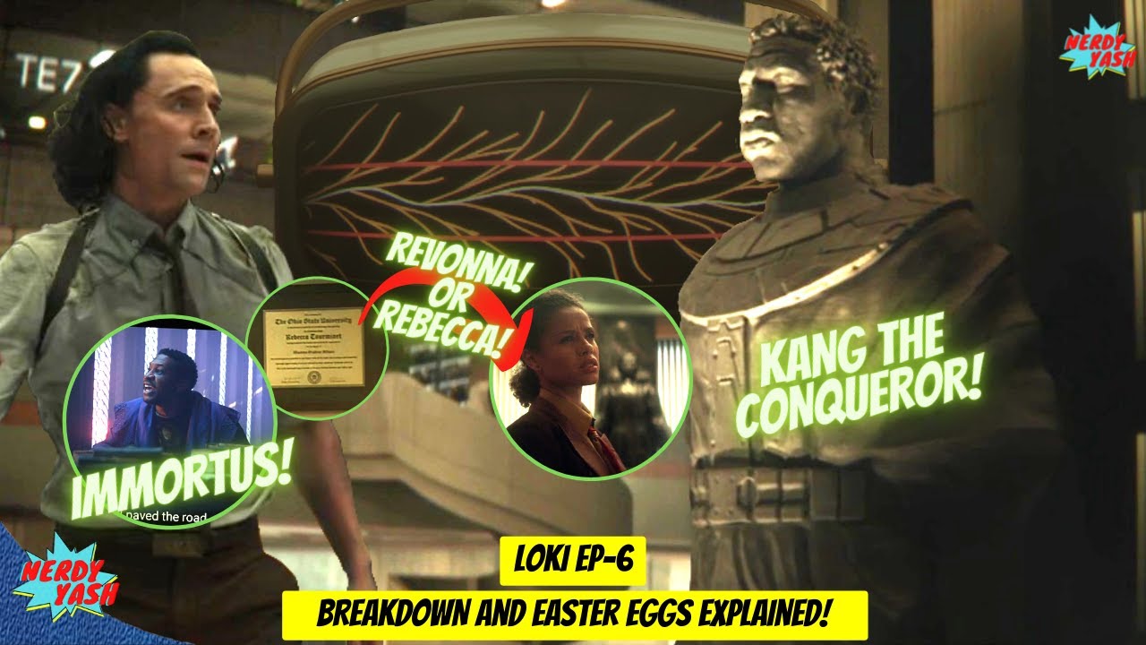 Loki Episode 6 BREAKDOWN and Easter Eggs Explained || Nerdy Yash. - YouTube