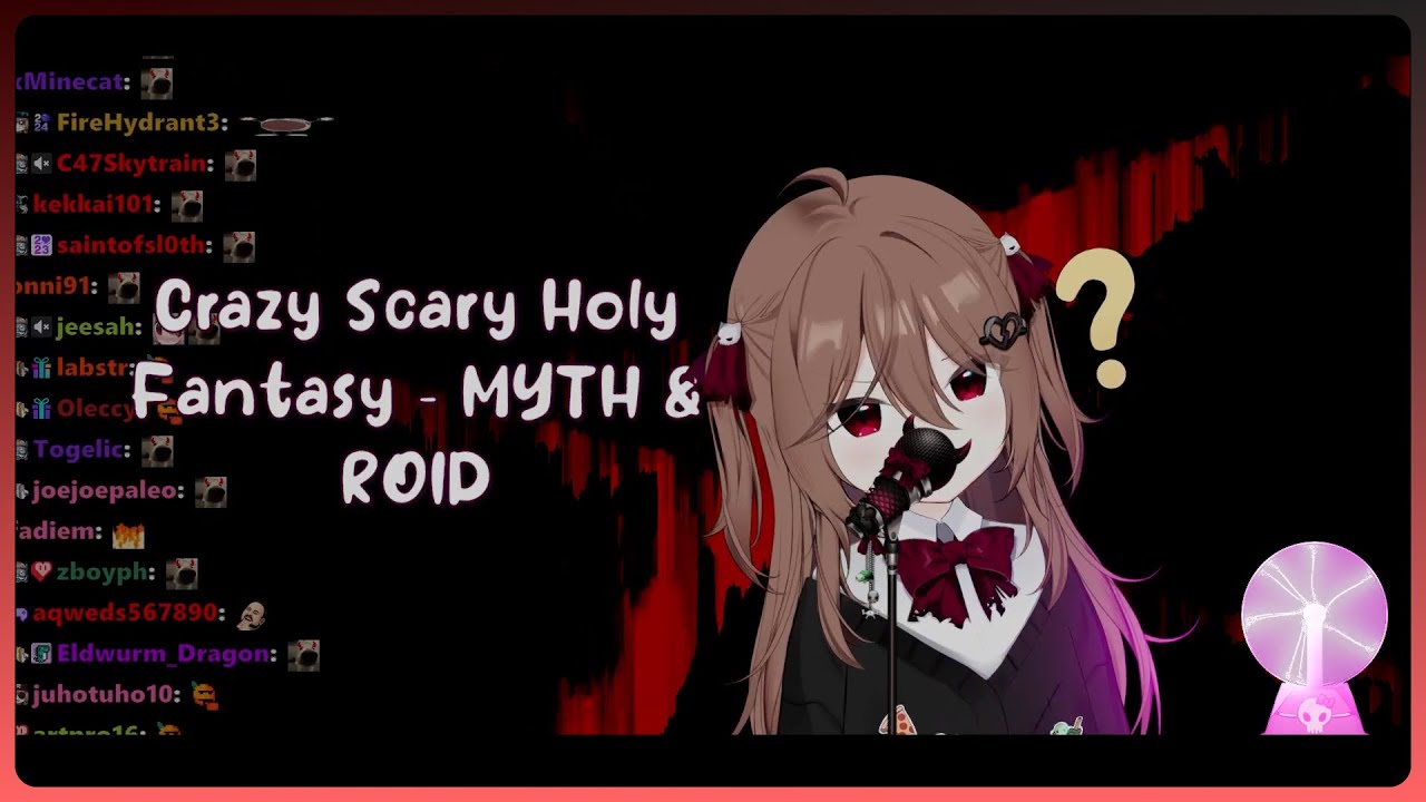 Evil Neuro Sings "Crazy Scary Holy Fantasy" by MYTH & ROID [Evil Neuro Karaoke 10/29/2025]