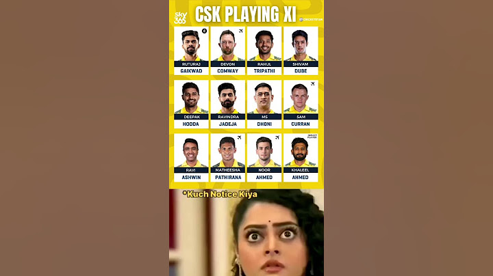 Chennai Super Kings Strongest Playing XI for IPL 2025! #csk #msdhoni #ipl #short #shortindia