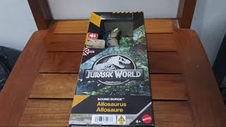 Unboxing the Jurassic World Sound Surge Allosaurus Kids Toy (Price Rp. 279,900 at Toys City)