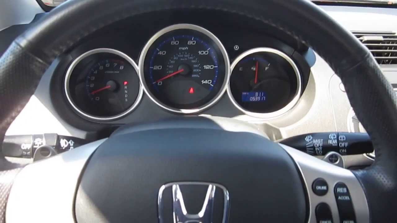 2008 Honda Fit Vivid Blue Pearl Stock 29022ax Interior