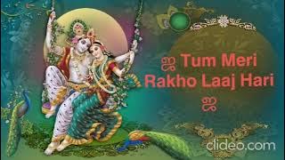𝗧𝘂𝗺 𝗠𝗲𝗿𝗶 𝗥𝗮𝗸𝗵𝗼 𝗟𝗮𝗮𝗷 𝗛𝗮𝗿𝗶 | Shree Krishna Bhakti song |