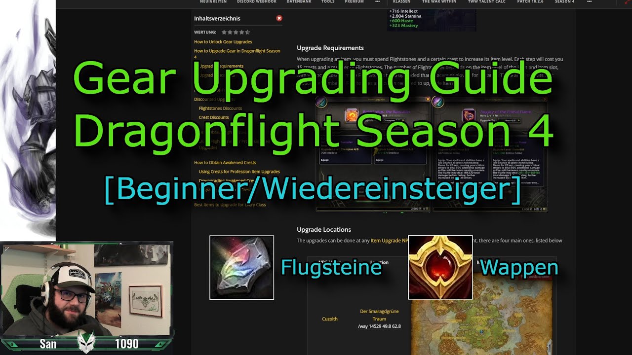 Gear Upgrading [System Guide] - Deutsch - YouTube