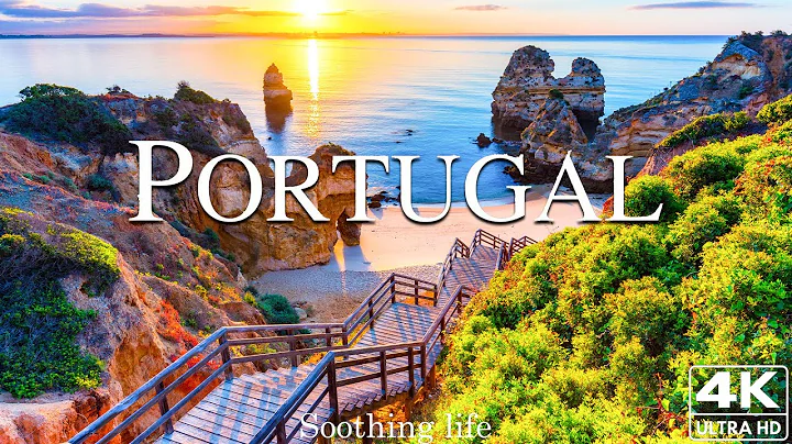 FLYING OVER PORTUGAL (4K UHD) - Relaxing Music Along With Beautiful Nature Videos #2
