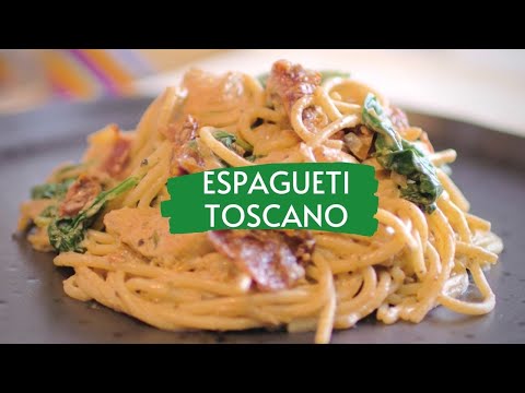 Espagueti toscano 🍝 | Chef Juan Angel