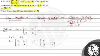 If \( \mathrm{M}=\left\{\left[\begin{array}{ll}x & x \\ x & x\end{array}\right], x \neq 0, x \in...