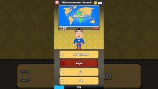 Dünya Coğrafyası öğrenmek, ülkeleri, başkentleri, bayrakları ezberlemek için. screenshot 5