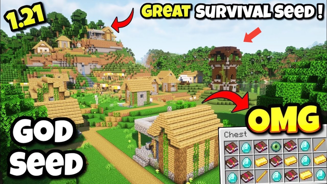🔥Best seed for Ever !! minecraft seed 1.21 | seed minecraft 1.21 ...