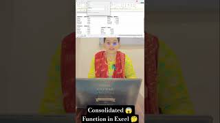 Consolidated Function#exceltips #excel #viral #education#upsc #short @khangsresearchcentre1685