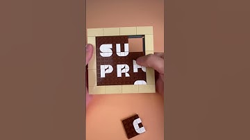 I Made A Sliding Puzzle with LEGO Bricks! #lego #legomoc #puzzle