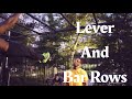 Bar Rows /Lever workout