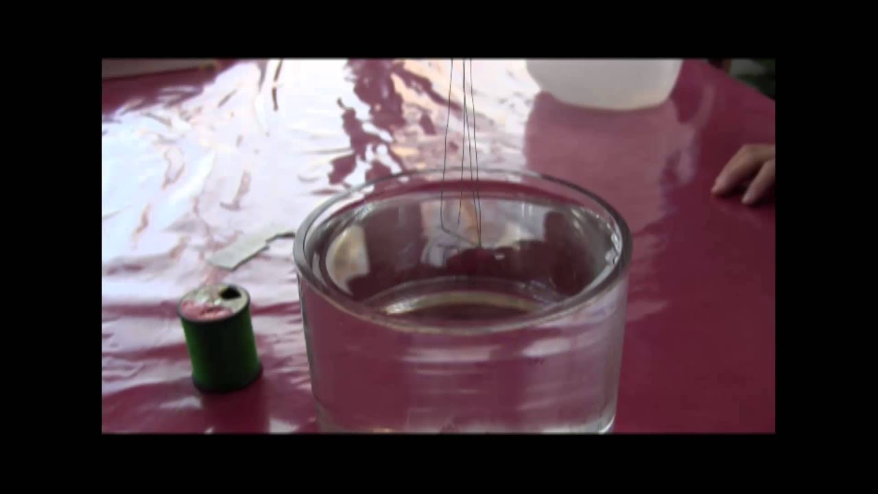 Experiment 4 5 apologia pysical science youtube
