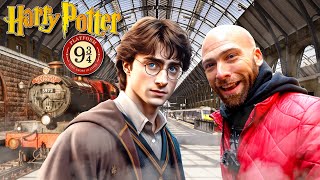 London's Harry Potter Food Tour!! Kings Cross Station Market!!