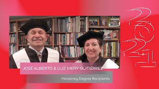 José Alberto & Luz Mery Gutiérrez, Honorary Degree Recipients | Commencement 2021