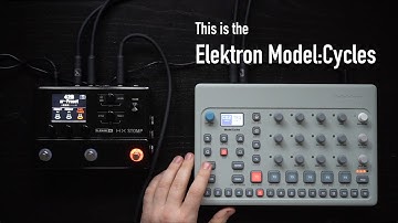 Jam with the Elektron Model:Cycles (and a bass guitar)