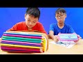 How To Make A Pencil Box | DIY  pencil box idea / Learn Color Monkey | HCN Go School