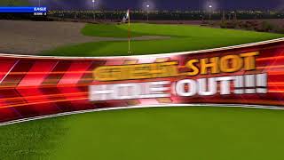 Golden Tee Great Shot on Agave Ranch!