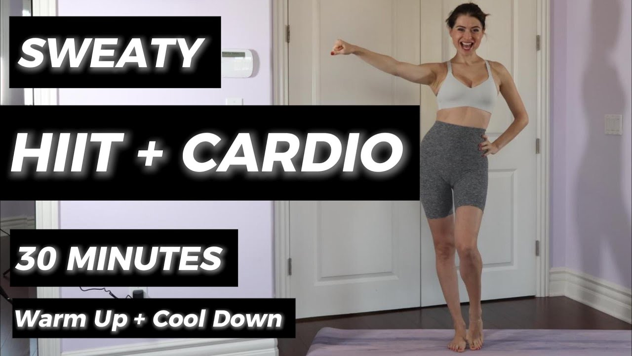 30 Minute No Repeat Advanced HIIT Cardio Full Body Workout I No ...