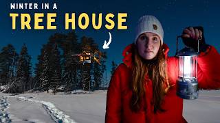 OUR TREEHOUSE DREAM in Norway ︱Svalbard  ➡️  Cosy off-grid winter cabin trip in the forest by Cecilia Blomdahl 312,221 views 2 months ago 20 minutes