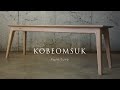 Kobeomsuk furniture  rounded bench