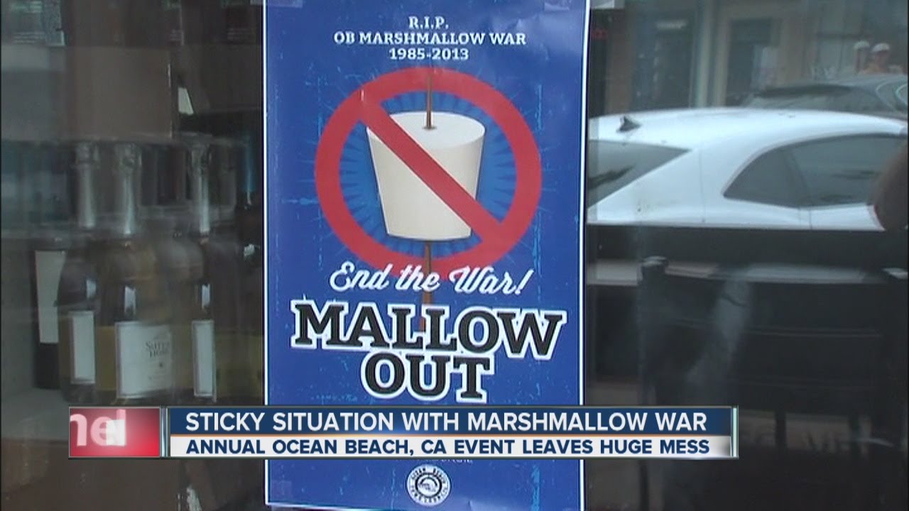 Residents plead for end to Marshmallow War
