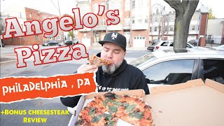 Pizza/Cheesesteak review: ANGELO’S PIZZA (Philadelphia, PA)