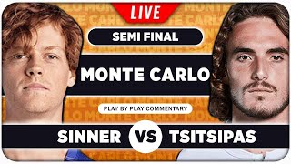SINNER vs TSITSIPAS • ATP Monte Carlo 2024 SF • LIVE Tennis Play-by-Play Stream screenshot 4