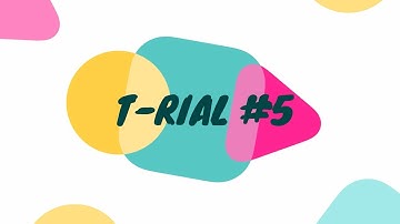 T-rial #5 - OpenGL Basic Tutorial (A Textured Cube)