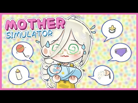 【MOTHER SIMULATOR】MOTHERHOOD BUT I HATE BABIES【NIJISANJI EN | Aia Amare 】