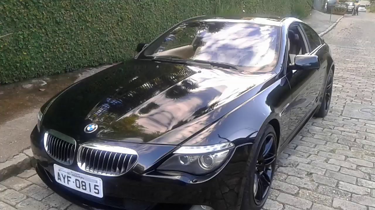 BMW 650i 4.8 V8 367 cavalos 2010 YouTube