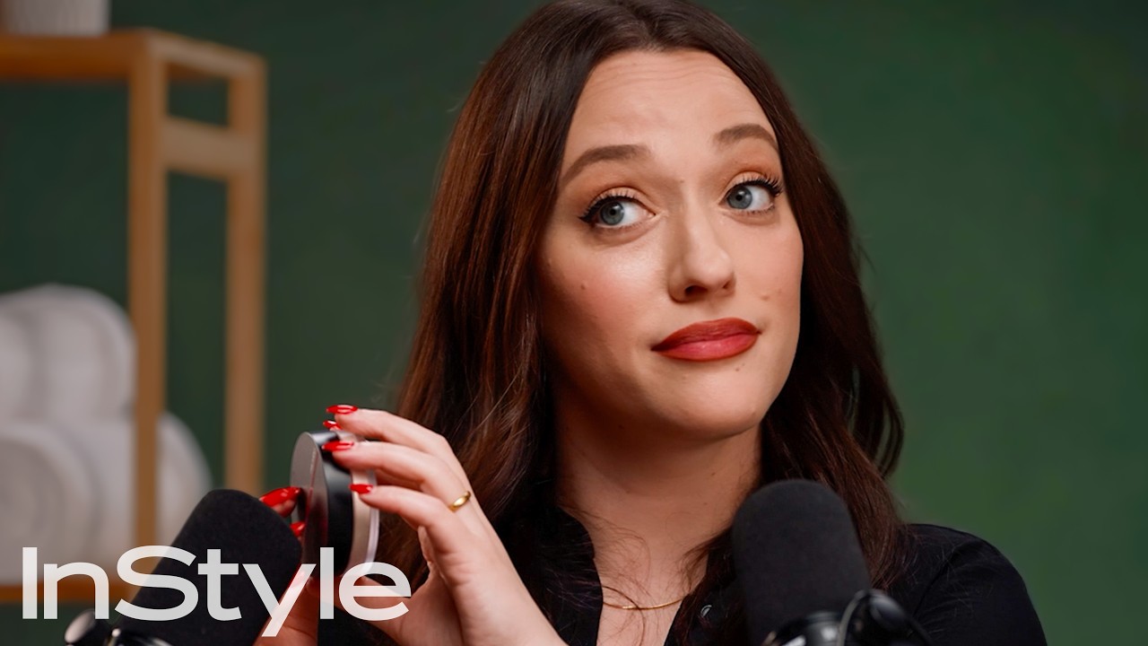 Kat Dennings’ ASMR Makeup Routine | Hush & Brush | InStyle
