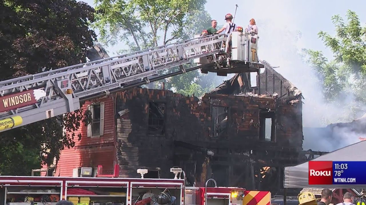 No injuries following 3-alarm house fire in South Windsor