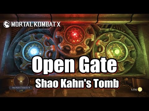 Mortal Kombat X Open Gate - Shao Kahn&rsquo;s Tomb