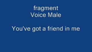 Watch Voice Male Youve Got A Friend In Me video