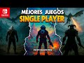 Los 15 MEJORES JUEGOS SINGLE PLAYER en Nintendo Switch 1 y 2 2025