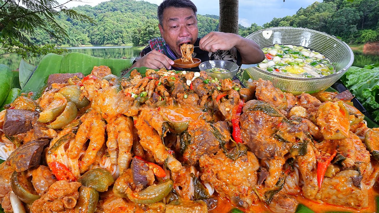 แกงเผ็ดไก่ 2กิโลกว่าๆ ลำอิ่มขนาดครับ-23-06-2025-