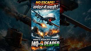 MQ-9 Reaper India 🇮🇳 | अब समंदर में भी नहीं बचेगा दुश्मन 😱 #warzone #trending #shortsfeed #viralnews