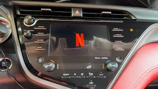 FINALLY!! SEE NETFLIX & YOUTUBE IN A CAMRY | CAMRY XSE 2018  2023 |