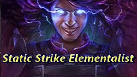 Static Strike Elementalist 3.4 Delve League Path of Exile
