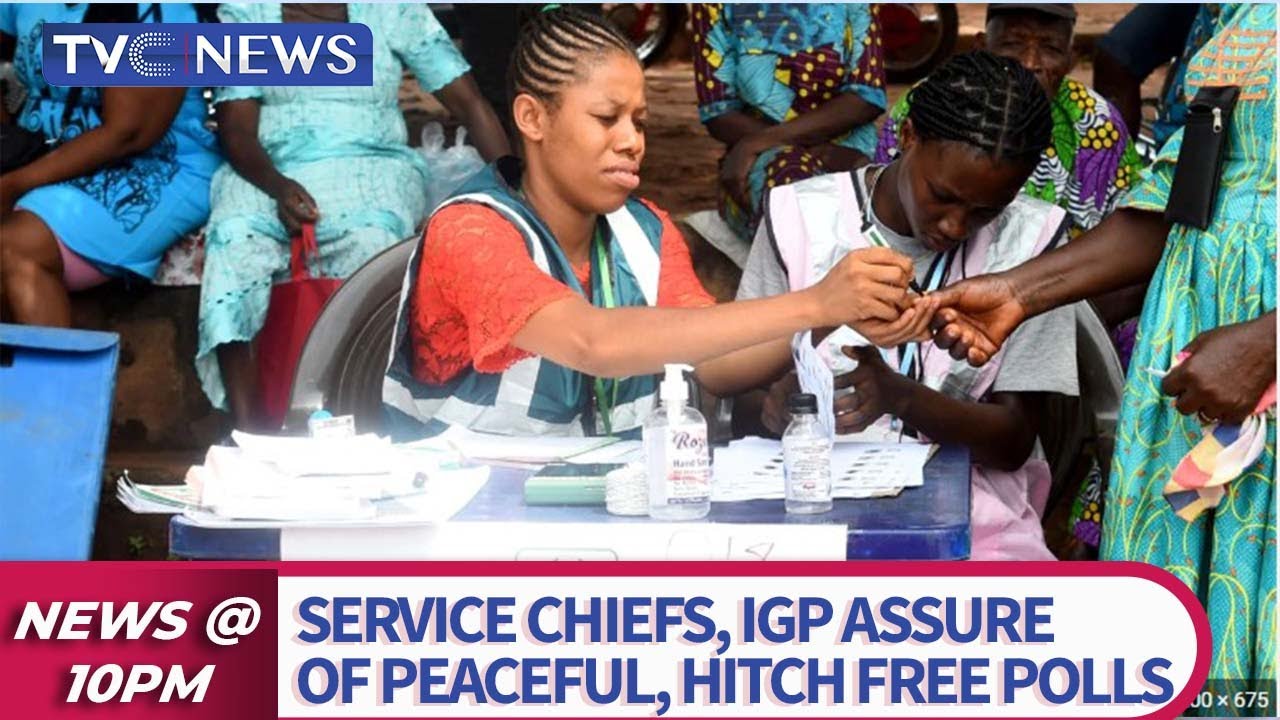 Service Chiefs, IGP Assure Of Peaceful, Hitch Free Polls