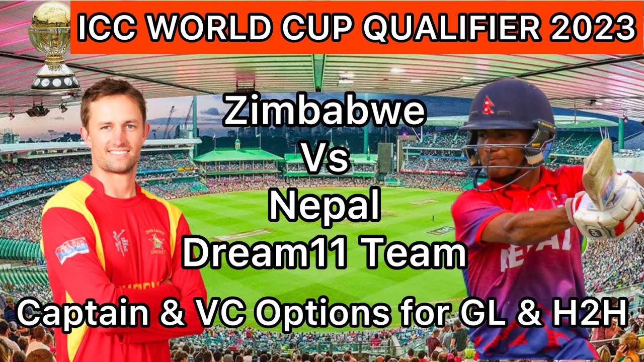 Zim vs Nep Dream11 Team | Zimbabwe vs Nepal Dream11 team | Zim vs Nep Dream11 Prediction
