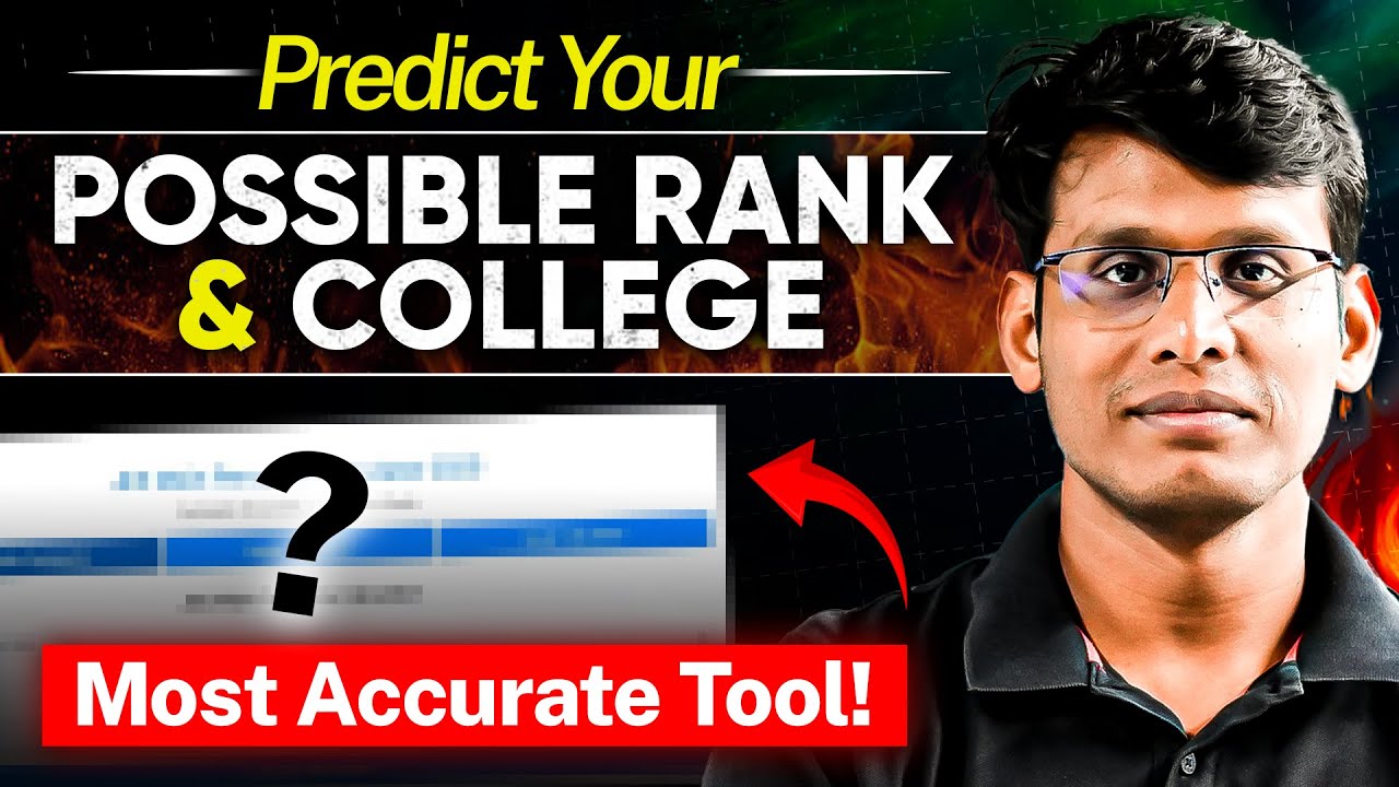 Most Expected Rank & Colleges according to your JEE Main 2025 Percentile...