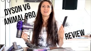 officiel Sportsmand Berolige Product Review: DYSON V6 Animal PRO - great for pet lovers! - YouTube