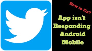 How to Fix Twitter App isn