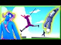 Spear & Kick! Taekwondo and Spear Thrower vs Every Faction + Bonus -TABS MODS GAMEPLAY