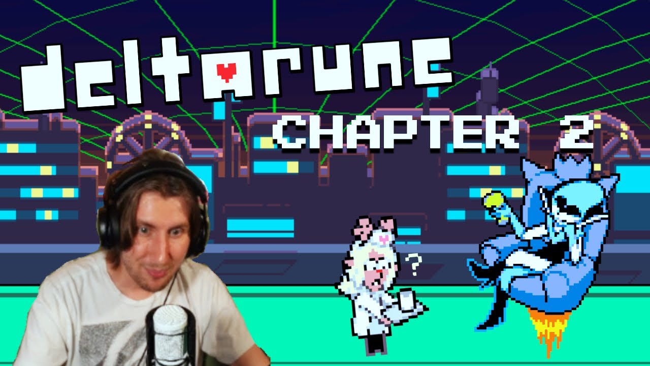 DELTARUNE CHAPTER 2 - REPLAY PLAYTHROUGH (VOD) - YouTube