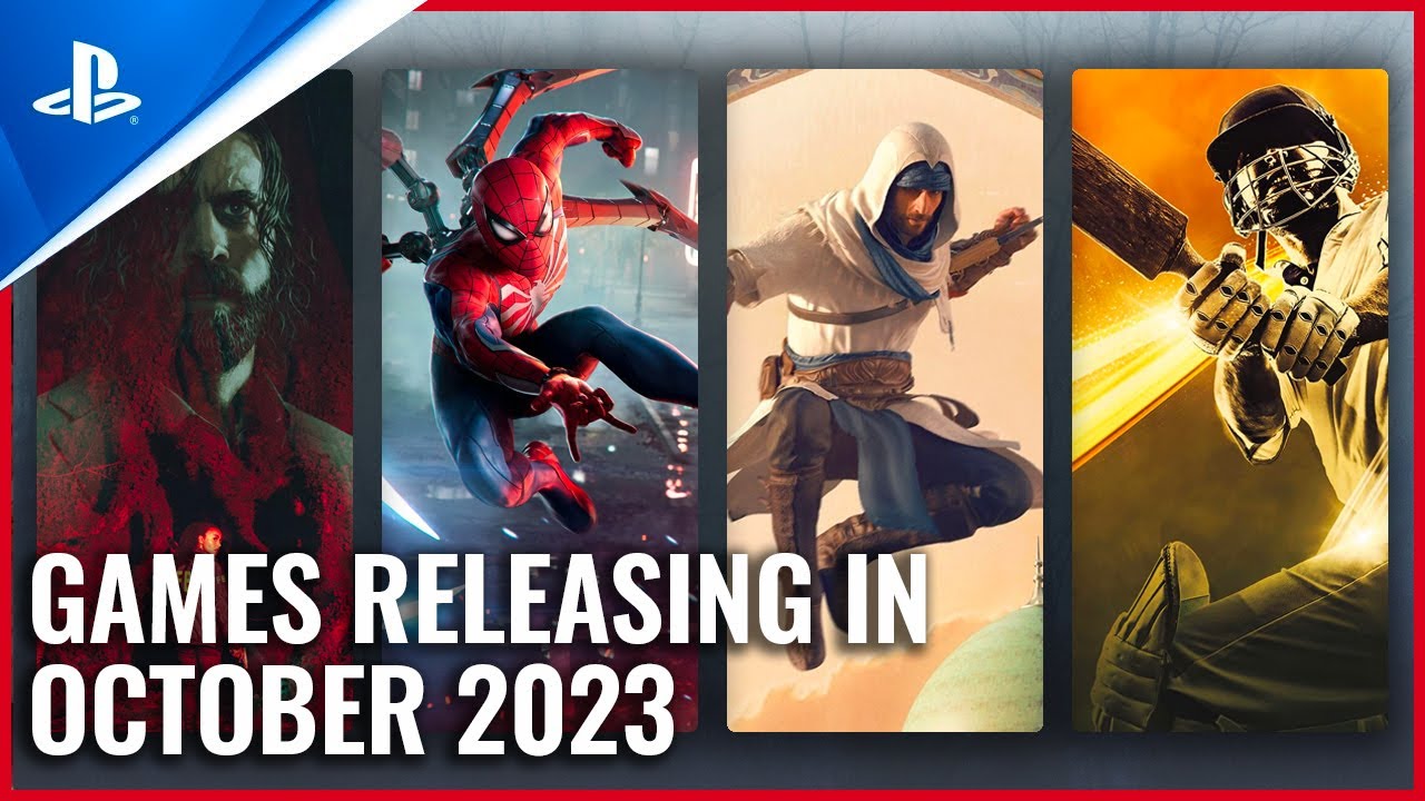 October 2023 Releases on PlayStation | Marvel's Spider-man 2, Cricket 24, and More